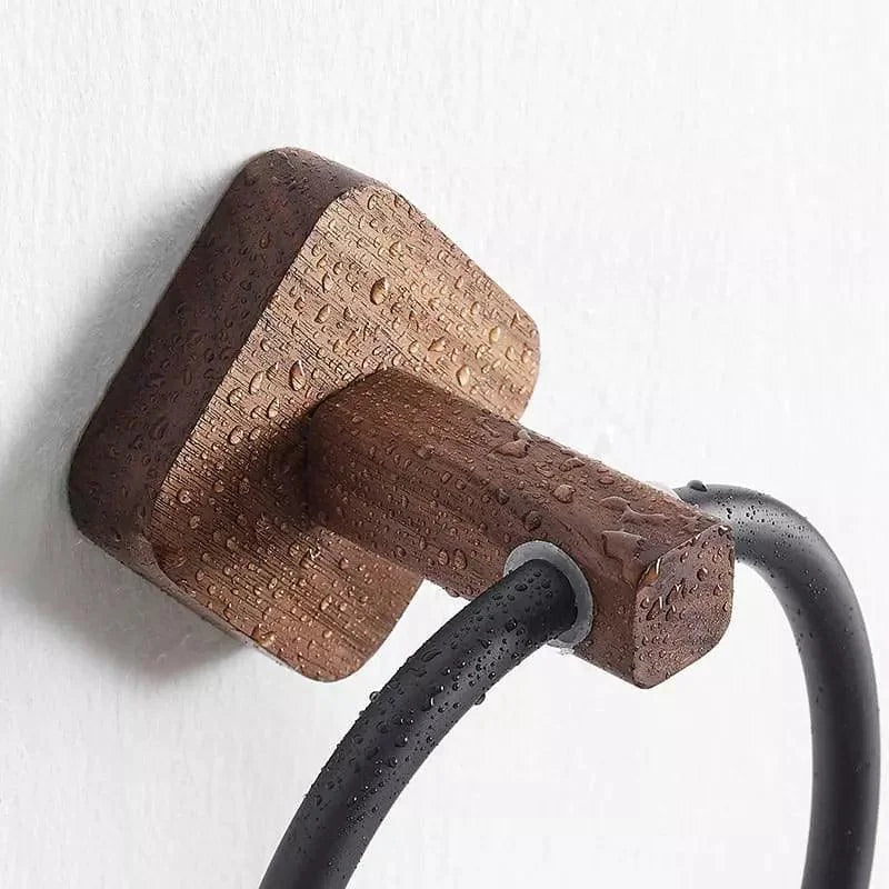 Conjunto de Suporte para Banheiro com Porta Toalha Offertaza