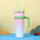 Copo Térmico com Canudo IceBar 1.2L - Alta Capacidade e Isolamento Premium