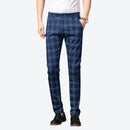 Calça Masculina Casual Xadrez Listrada - Offertaza