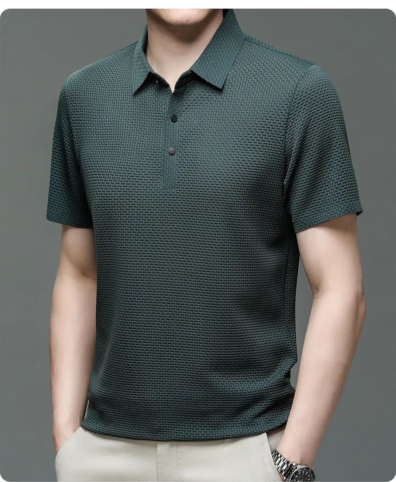 Camisa Polo Premium Virtuo Prime - Tecnologia Anti Amassado - Offertaza