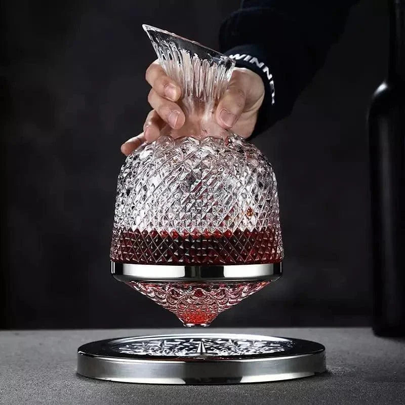 Decanter de Vinho de Vidro Cristal 1500ml para Aeração Offertaza