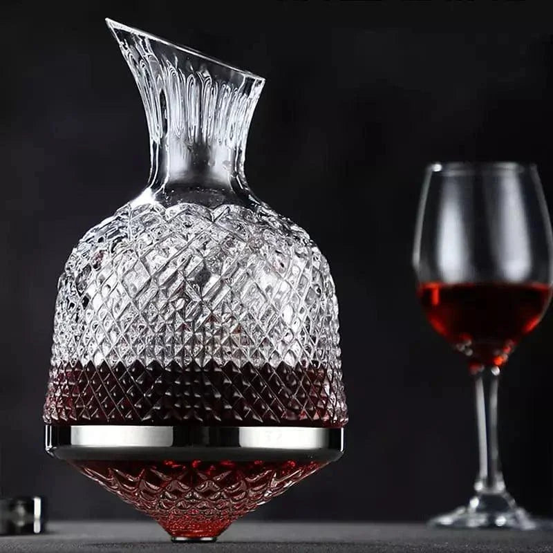 Decanter de Vinho de Vidro Cristal 1500ml para Aeração Offertaza