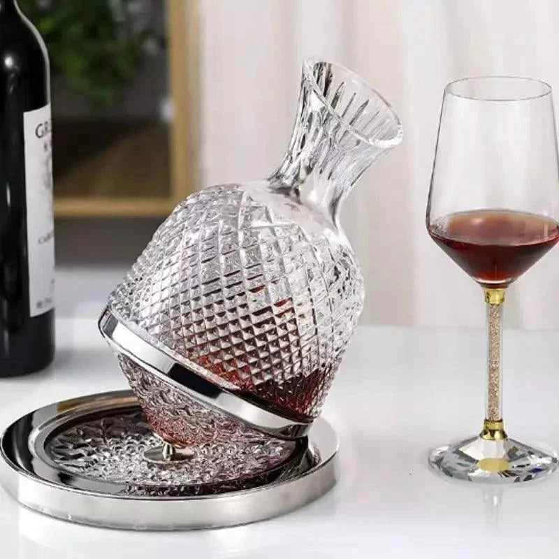 Decanter de Vinho de Vidro Cristal 1500ml para Aeração Offertaza