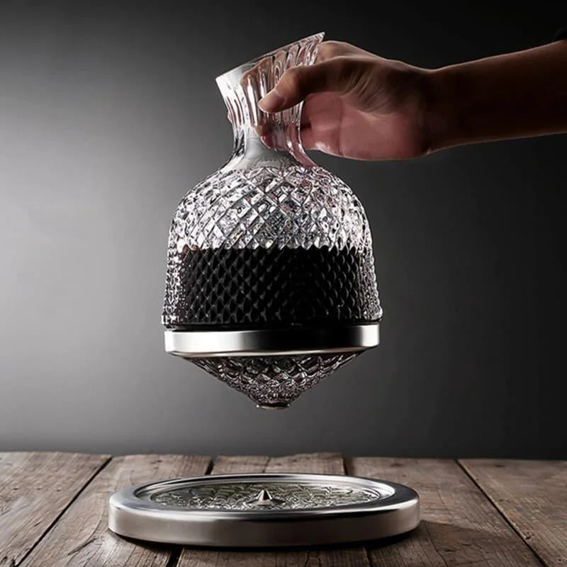 Decanter de Vinho de Vidro Cristal 1500ml para Aeração Offertaza