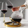 Decanter de Vinho de Vidro Cristal 1500ml para Aeração Offertaza