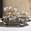 Ornamento de Cristal Molecular para Decoração de Mesa Offertaza