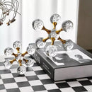 Ornamento de Cristal Molecular para Decoração de Mesa Offertaza