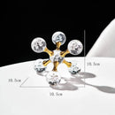 Ornamento de Cristal Molecular para Decoração de Mesa Offertaza