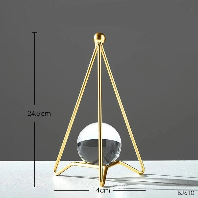 Escultura Decorativa Estilo Nórdico em Cerâmica para Casa Offertaza