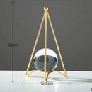 Escultura Decorativa Estilo Nórdico em Cerâmica para Casa Offertaza