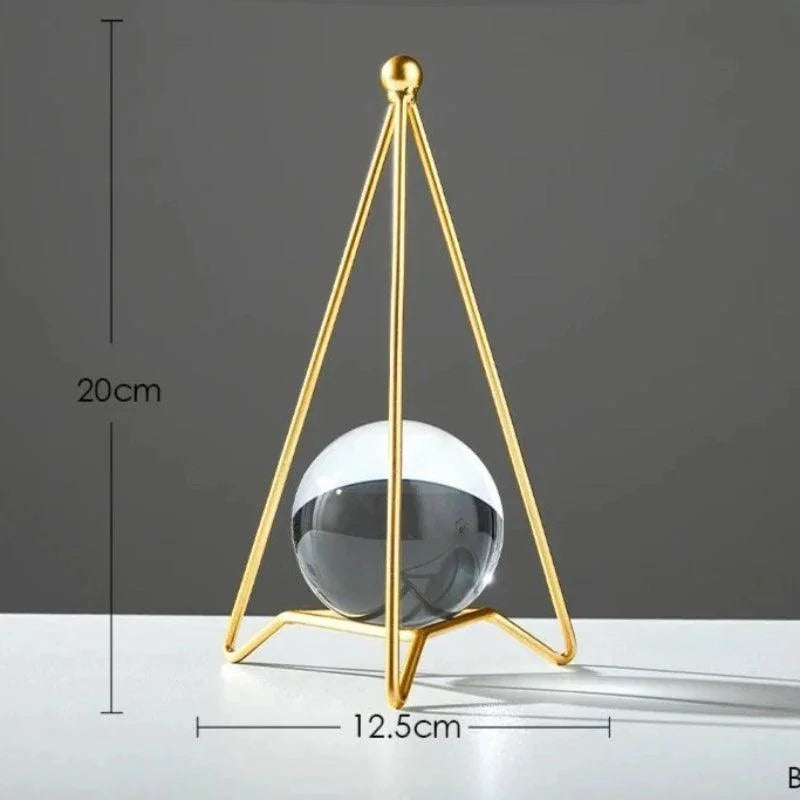 Escultura Decorativa Estilo Nórdico em Cerâmica para Casa Offertaza