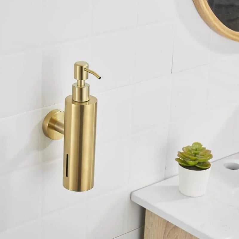 Dispenser de Sabonete Líquido em Aço Inox para Banheiro e Cozinha Offertaza