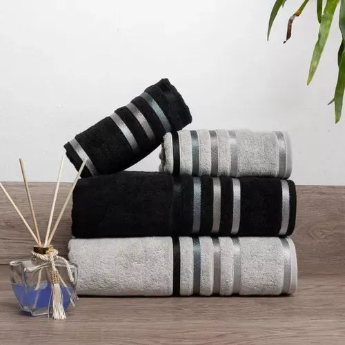 Kit 10 Toalhas Banho Gigante Fio Penteado - Lumina Chic