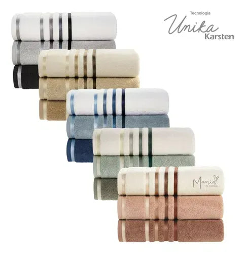 Leve mais 10 Peças Toalhas Banho Gigante - Por apenas