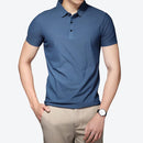Camisa Polo Premium em Seda Gelo - Tecnologia Anti Amassado - Offertaza