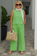 Conjunto Feminino Calça e Blusa Elegante Helena - Essenza