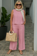 Conjunto Feminino Calça e Blusa Elegante Helena - Essenza