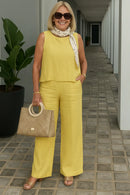 Conjunto Feminino Calça e Blusa Elegante Helena - Essenza