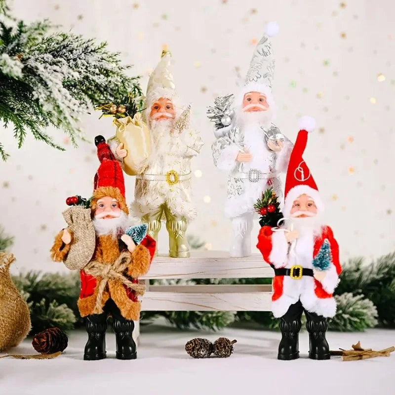Boneco Papai Noel 30cm para Decoração de Natal Offertaza