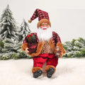 Boneco Papai Noel 30cm para Decoração de Natal Offertaza