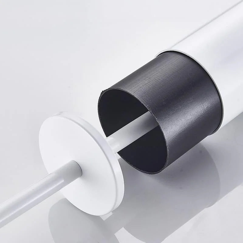 Escova Sanitária de Alumínio com Suporte para Banheiro Offertaza