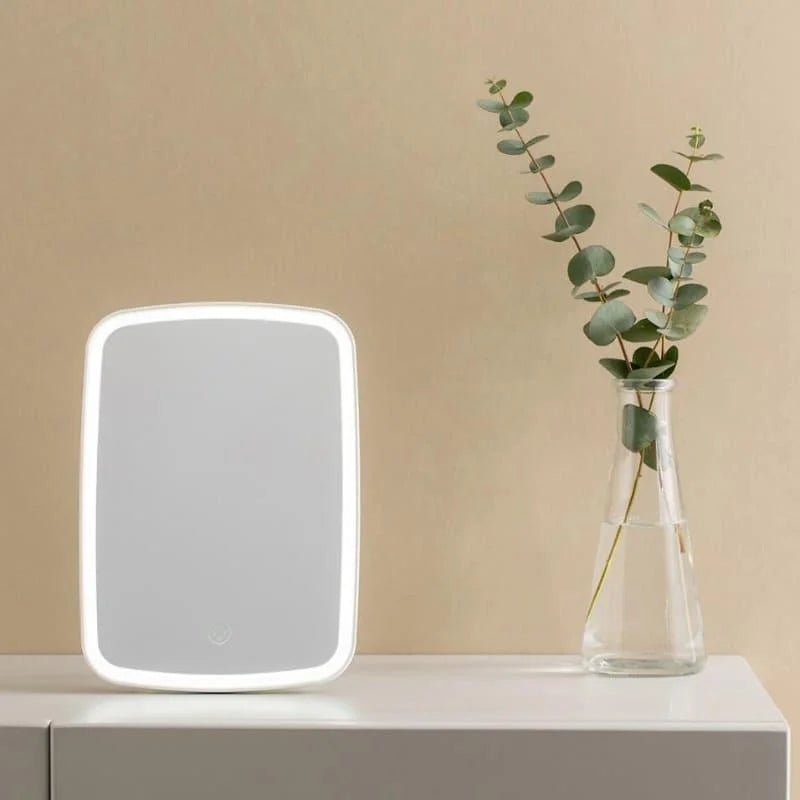 Espelho de Maquiagem com LED Ajustável e Bateria Recarregável Offertaza