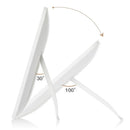 Espelho de Maquiagem com LED Ajustável e Bateria Recarregável Offertaza