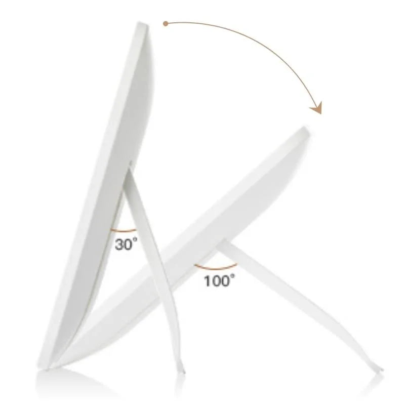 Espelho de Maquiagem com LED Ajustável e Bateria Recarregável Offertaza