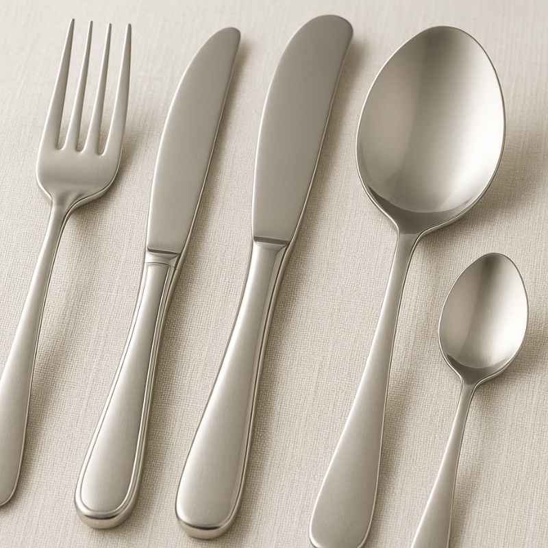 Wolff Faqueiro 101 Peças de Aço Inox com Caixa Litografada Avalon