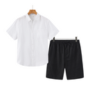 Conjunto de Linho Summer | Short e Camisa - Offertaza