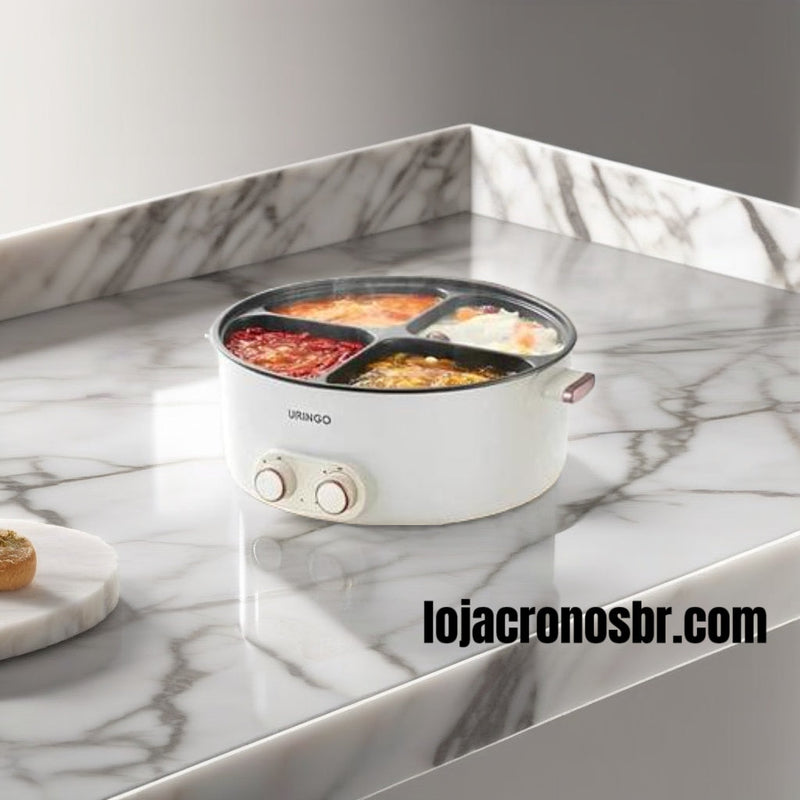 Panela Multifuncional 4 em 1 - MAIS PRATICIDADE NA COZINHA COM 6L