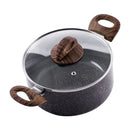 Brinox Jogo de Panelas Ceramic Life Select 5 Peças - Granito