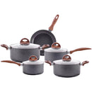 Brinox Jogo de Panelas Ceramic Life Select 5 Peças - Granito