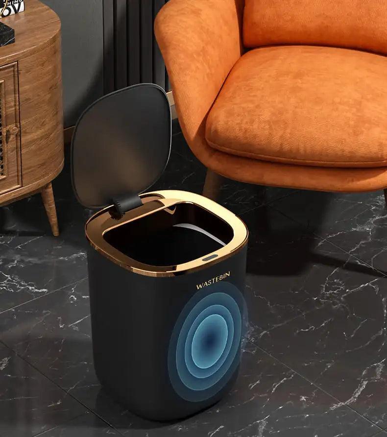Lixeira Automática com Sensor Lenogue – Compre 1 Leve 2 para Banheiro e Cozinha