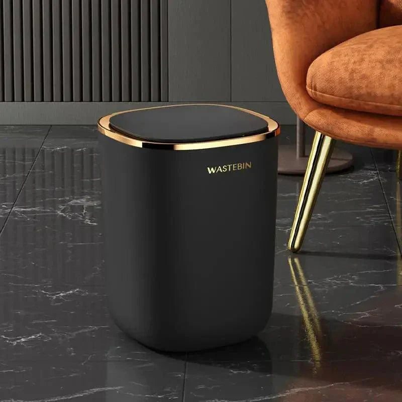 Lixeira Automática com Sensor Lenogue – Compre 1 Leve 2 para Banheiro e Cozinha