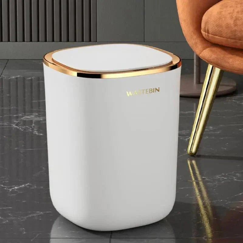 Lixeira Automática com Sensor Lenogue – Compre 1 Leve 2 para Banheiro e Cozinha