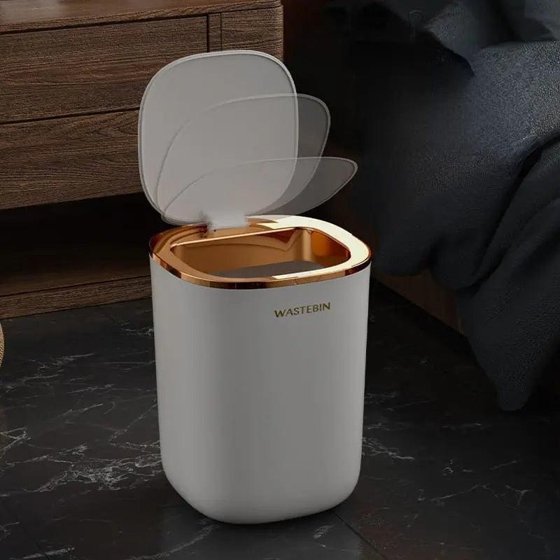 Lixeira Automática com Sensor Lenogue – Compre 1 Leve 2 para Banheiro e Cozinha