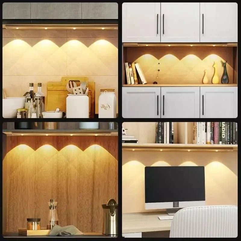 Luminária LED Magnética com Sensor de Movimento e Bateria Offertaza