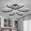 Lustre de Teto em Alumínio com Design Floral para Sala e Quarto Offertaza