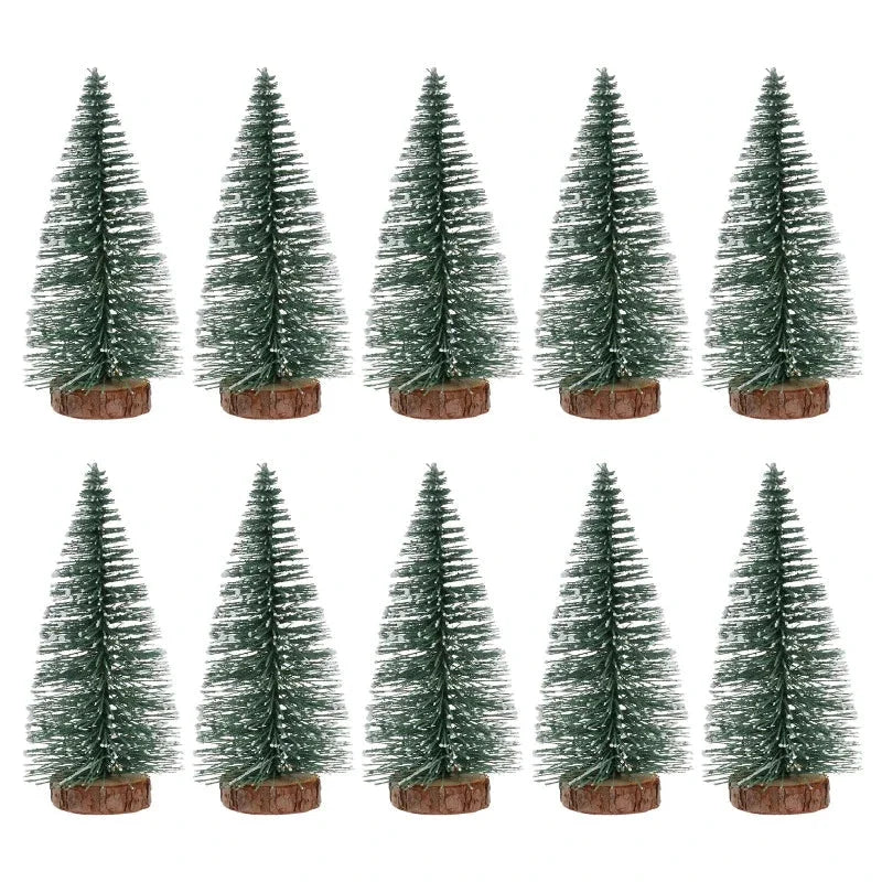 Mini Árvore de Natal Pinheiro Nevado para Decoração Natalina Offertaza