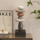 Miniaturas Decorativas em Resina para Escritório e Sala Estilo Moderno Offertaza