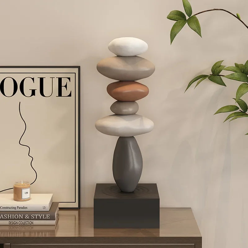 Miniaturas Decorativas em Resina para Escritório e Sala Estilo Moderno Offertaza