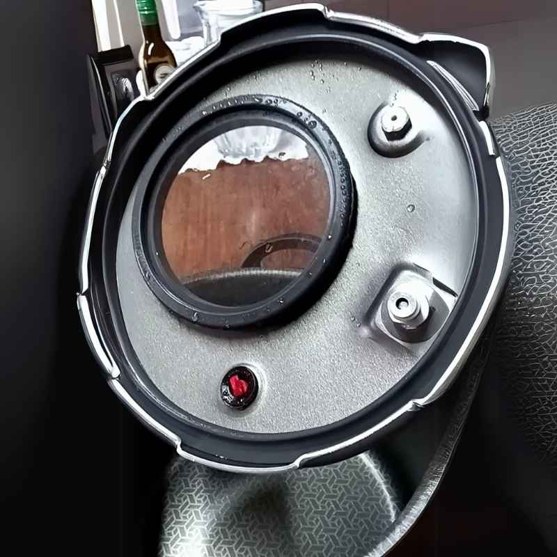 MTA Premium Grafite Panela de Pressão com Visor 4,5L