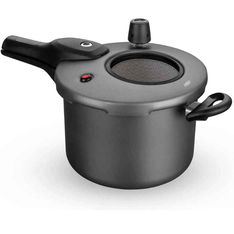 MTA Premium Grafite Panela de Pressão com Visor 4,5L