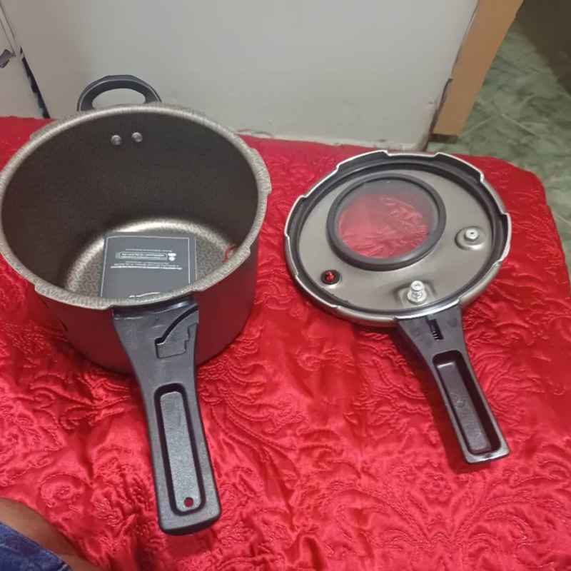 MTA Premium Grafite Panela de Pressão com Visor 4,5L