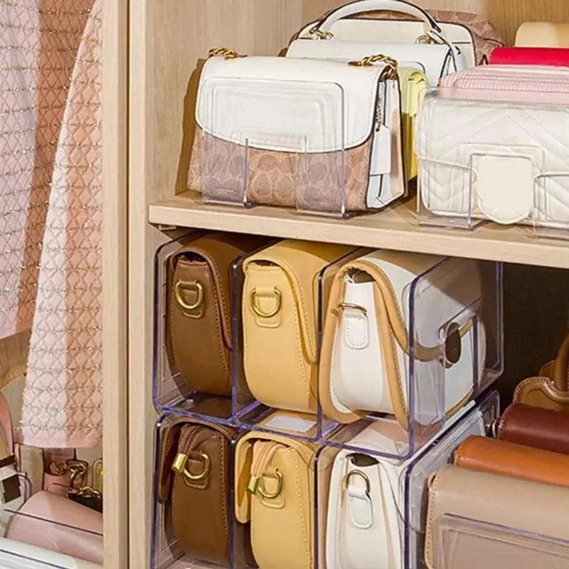 Organizador de Bolsas e Acessórios Acrílico Transparente Offertaza