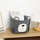 Organizador de Brinquedos Infantil Dobrável em Tecido com Alças Offertaza