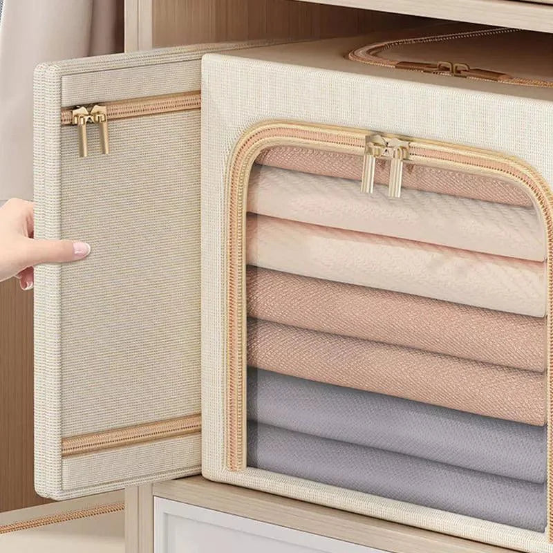 Organizador de Guarda Roupas em Tecido Premium para Closet Offertaza