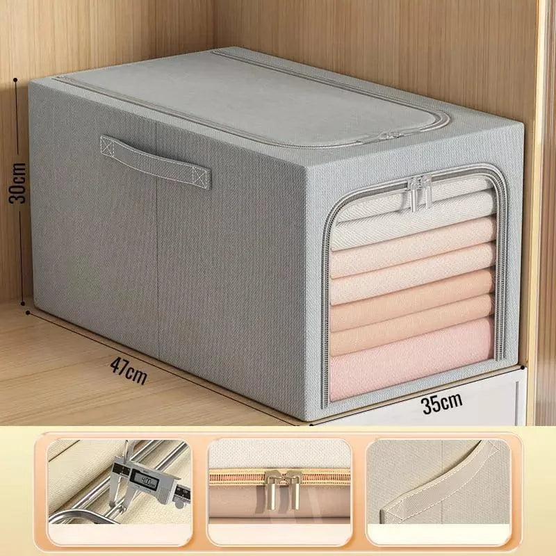 Organizador de Guarda Roupas em Tecido Premium para Closet Offertaza