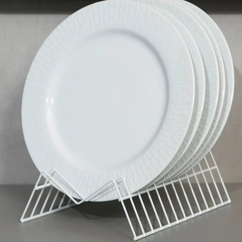 Organizador de Pratos para Armário – Kit 7 Peças Aramado